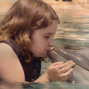 Amy Loved animals photo